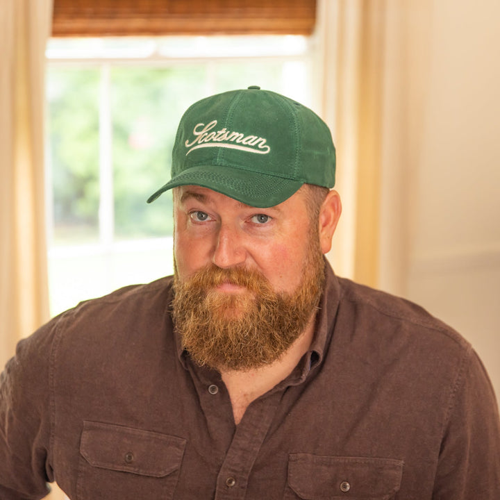Scotsman Co. Hunter Green Waxed Cotton Cap