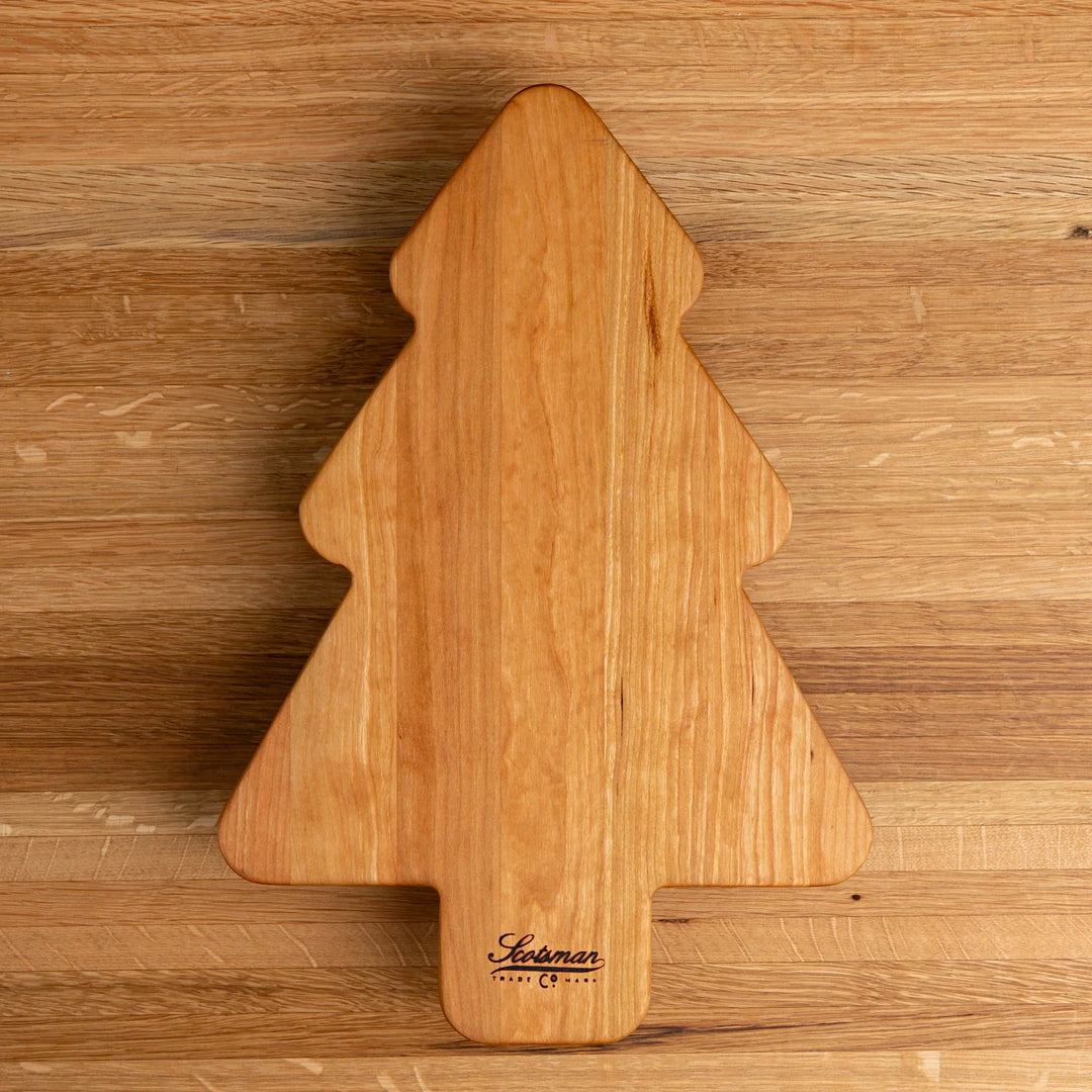 Cherry Christmas Tree Carving Board