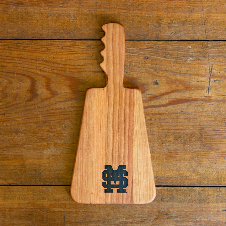 Cherry Cowbell Serving Board | Baseball Mark