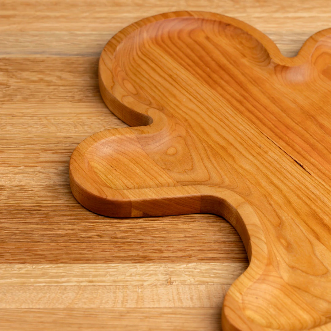 Cherry Gingerbread Man Carving Board