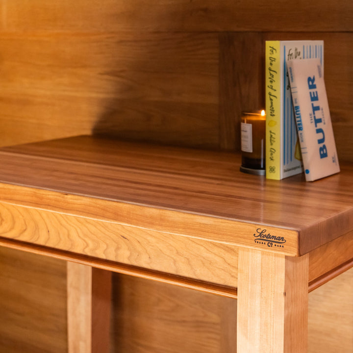 Cherry Prep Island Table | Natural