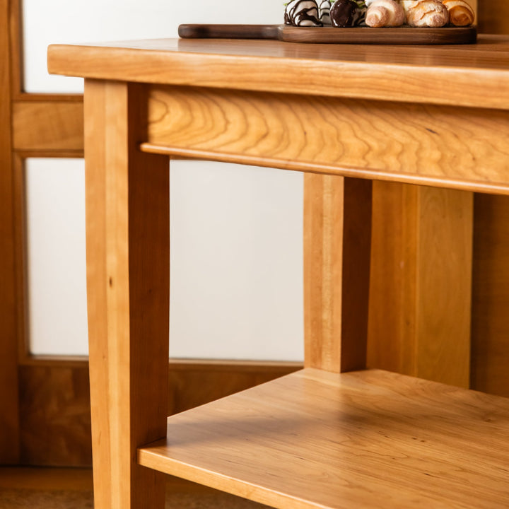 Cherry Prep Island Table | Natural