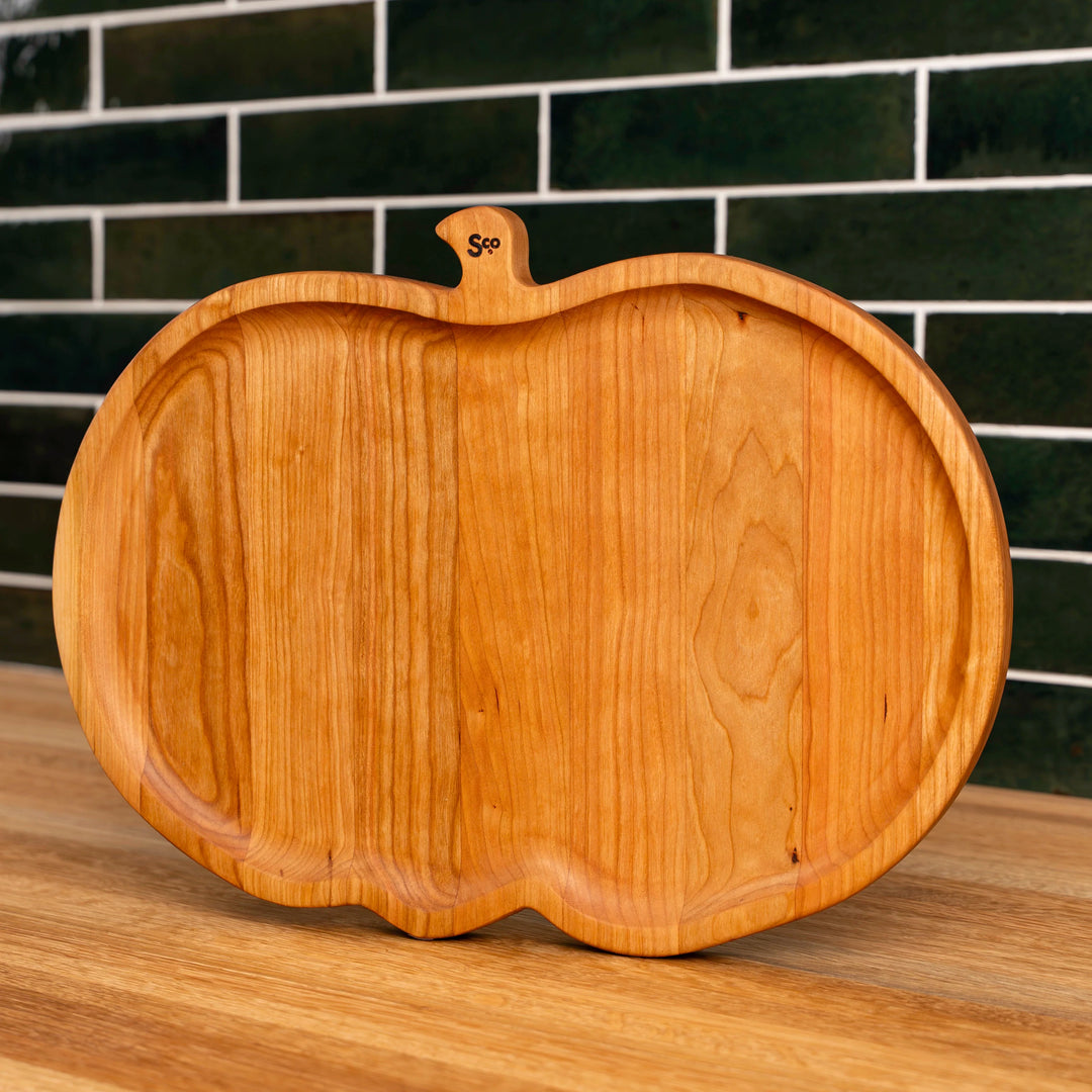 Cherry Pumpkin Carving Board