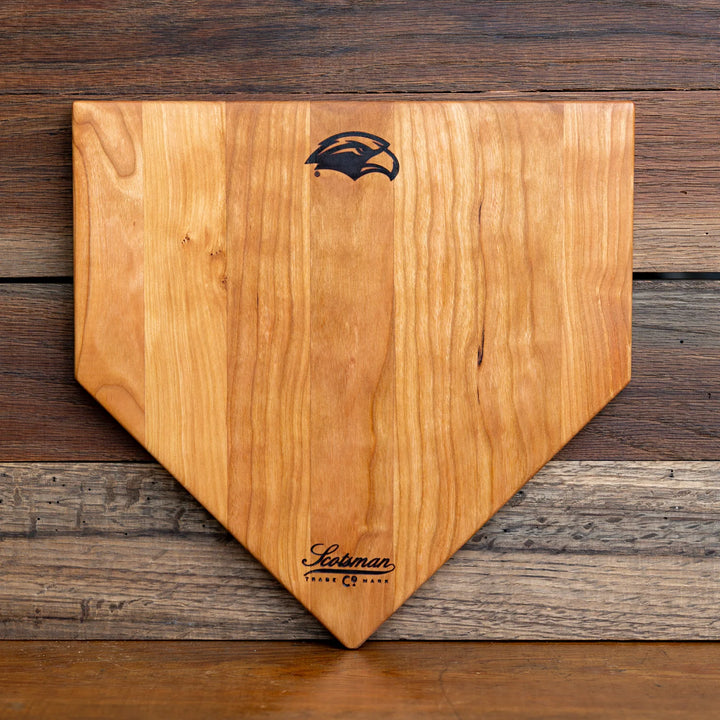 Cherry Southern Miss Home Plate Serving Board