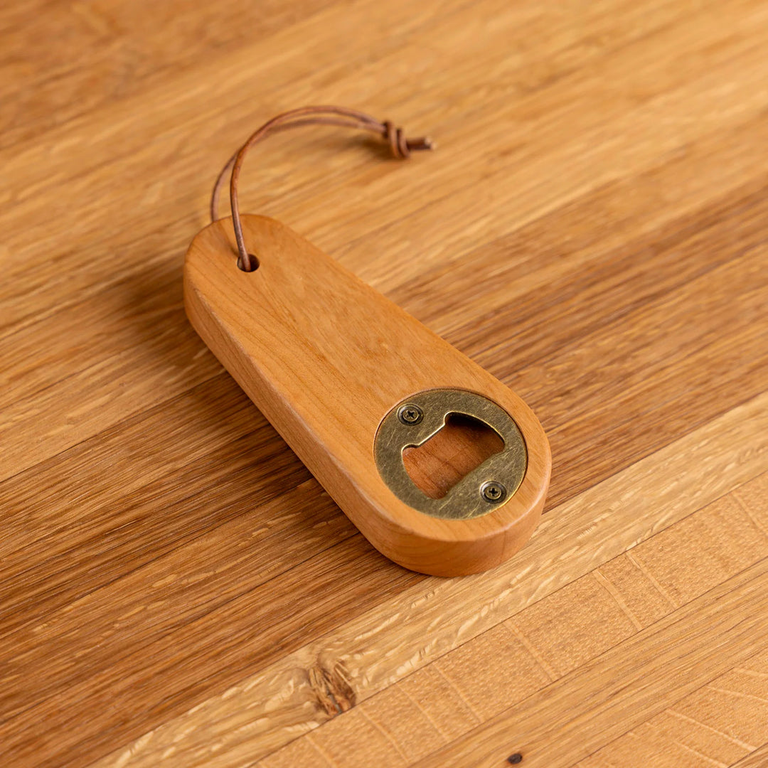 Cherry Wooden Bottle Opener