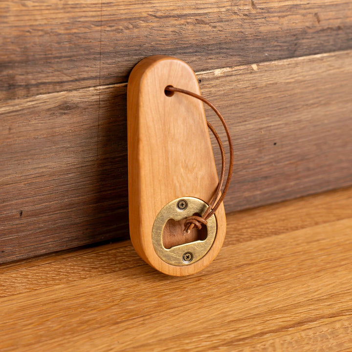 Cherry Wooden Bottle Opener
