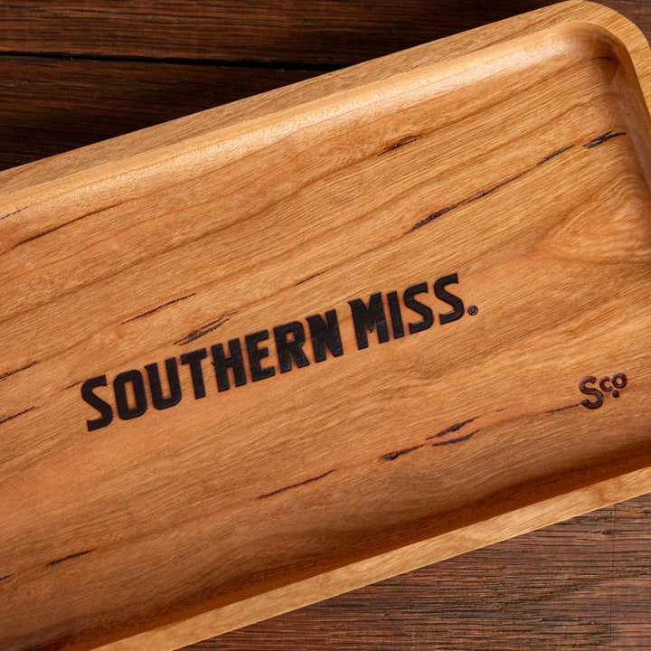 Cherry Southern Miss Wooden Valet | Southern Miss