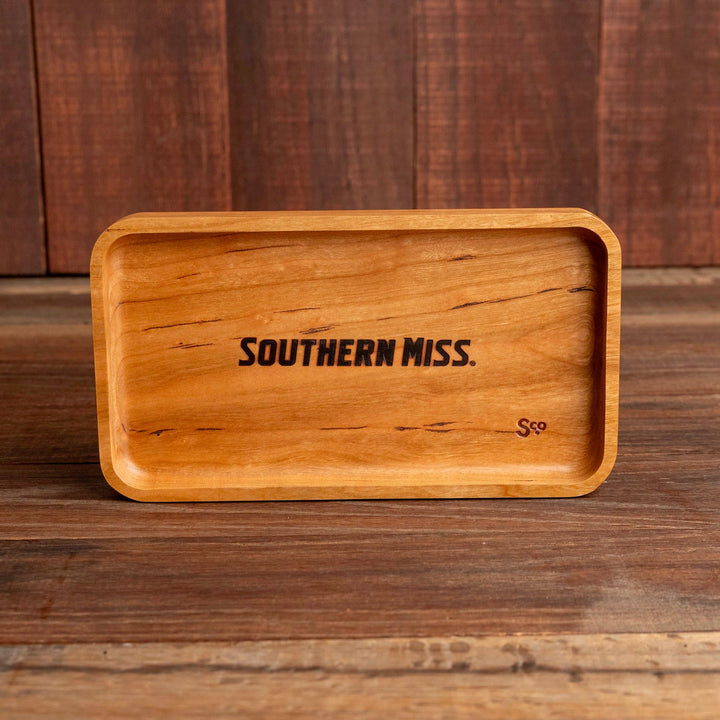 Cherry Southern Miss Wooden Valet | Southern Miss