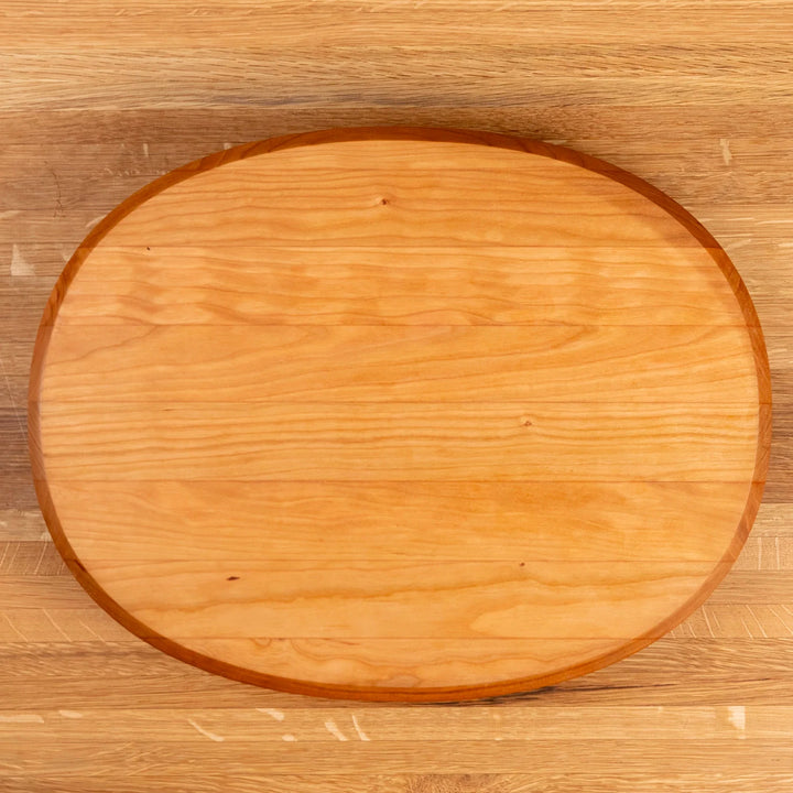 Cherry Oval Carving Board