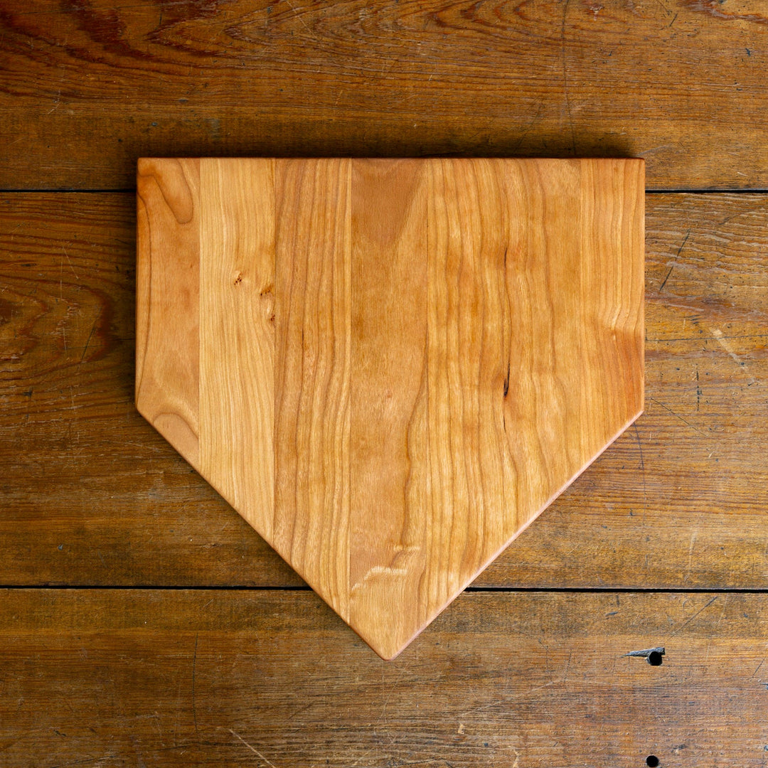 Cherry Mississippi State Home Plate Serving Board | Baseball Mark