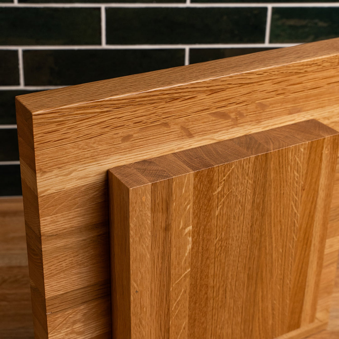 White Oak Square Cake Stand