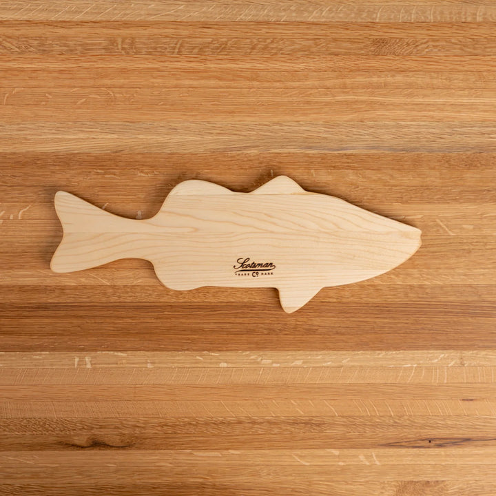 Maple Fish Serving Board