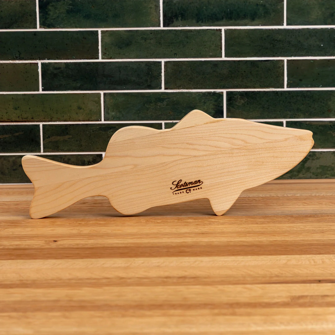 Maple Fish Serving Board