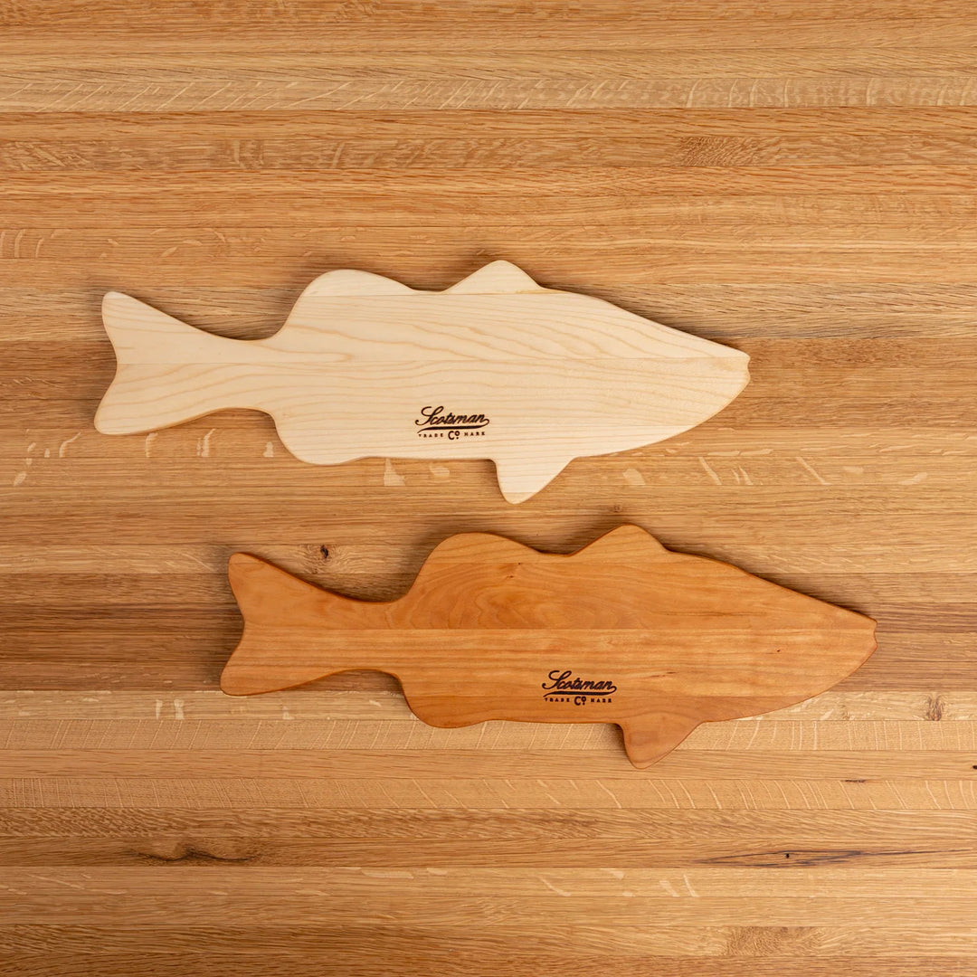 Maple Fish Serving Board