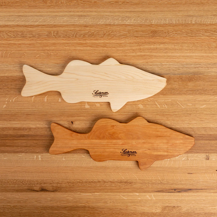 Maple Fish Serving Board