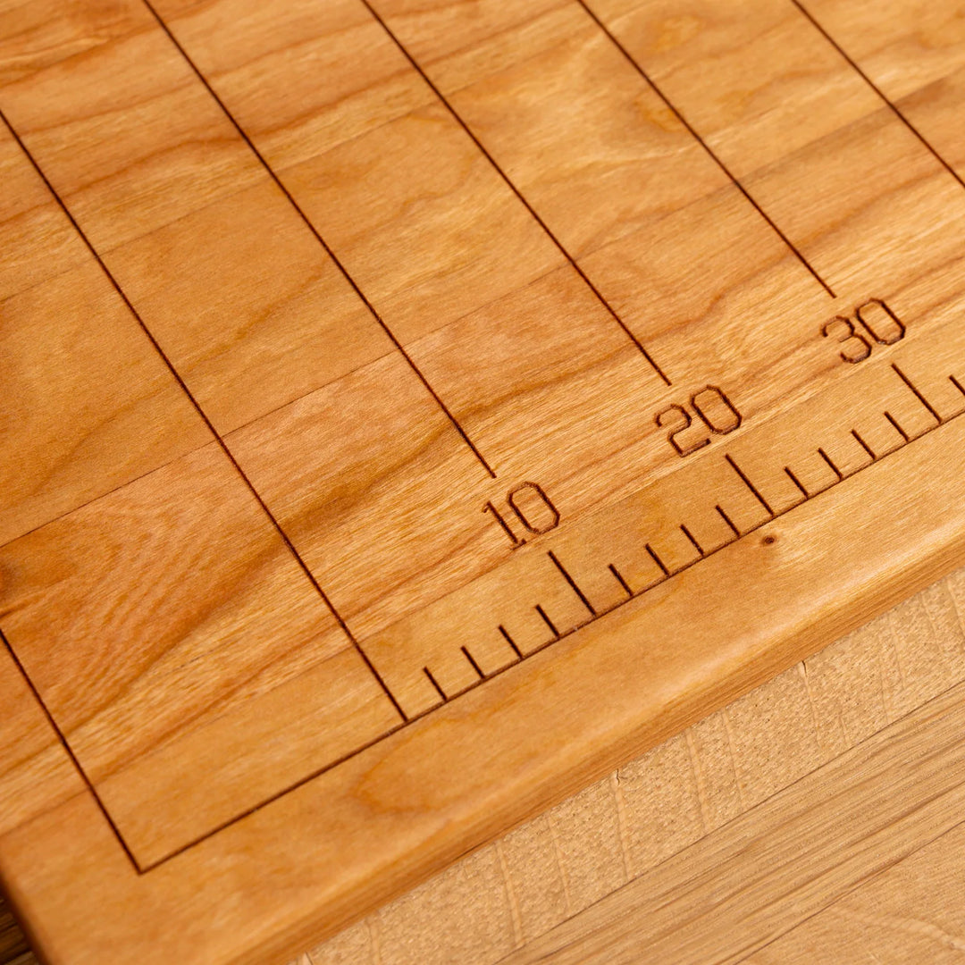 Cherry Southern Miss Football Field Serving Board