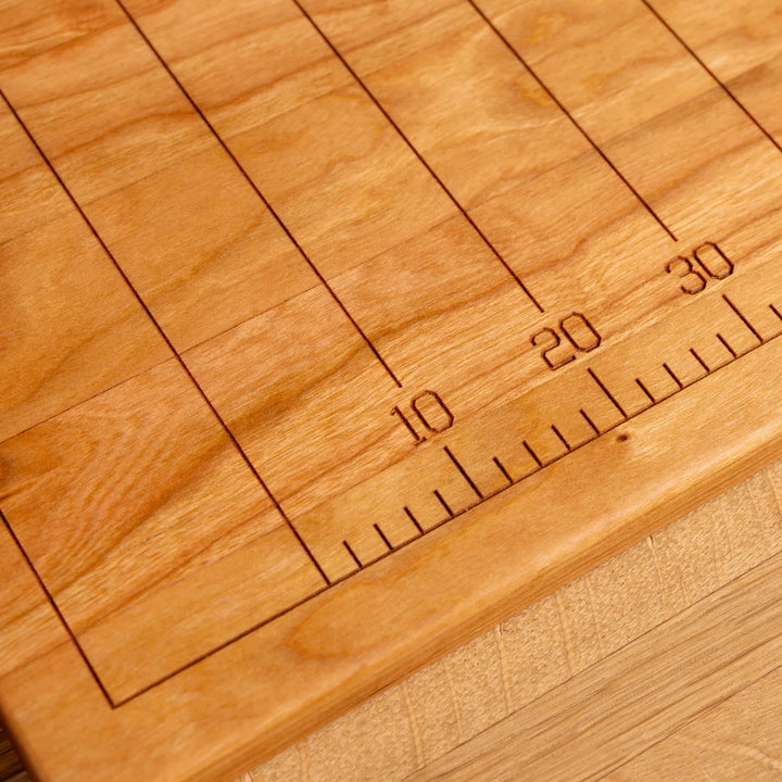 Cherry Southern Miss Football Field Serving Board