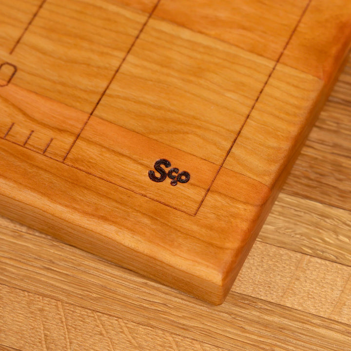 Cherry Football Field Serving Board