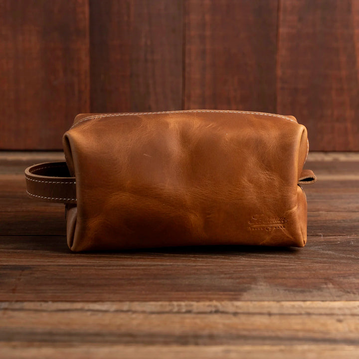Scotsman Leather Dopp Kit