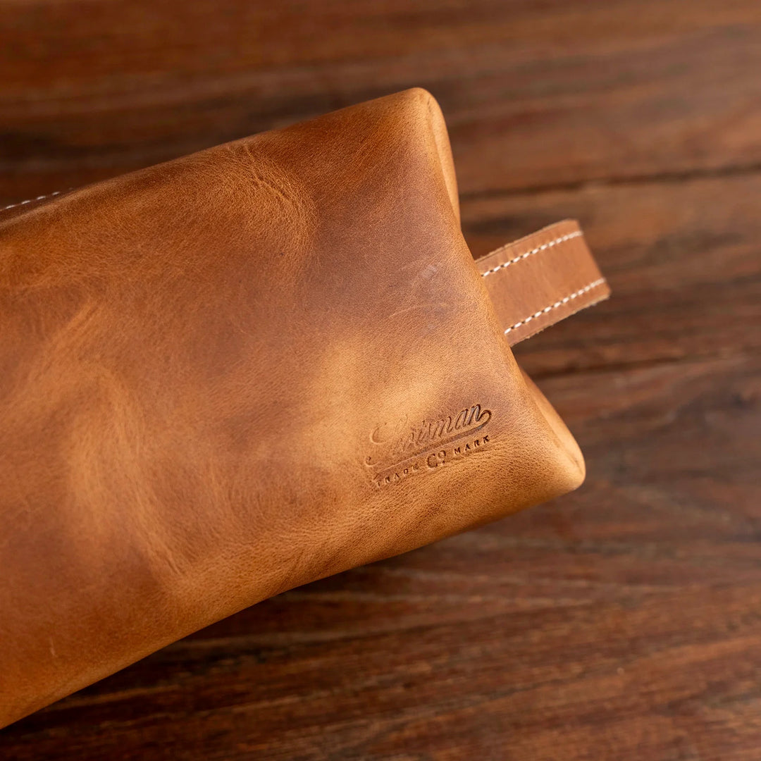 Scotsman Leather Dopp Kit