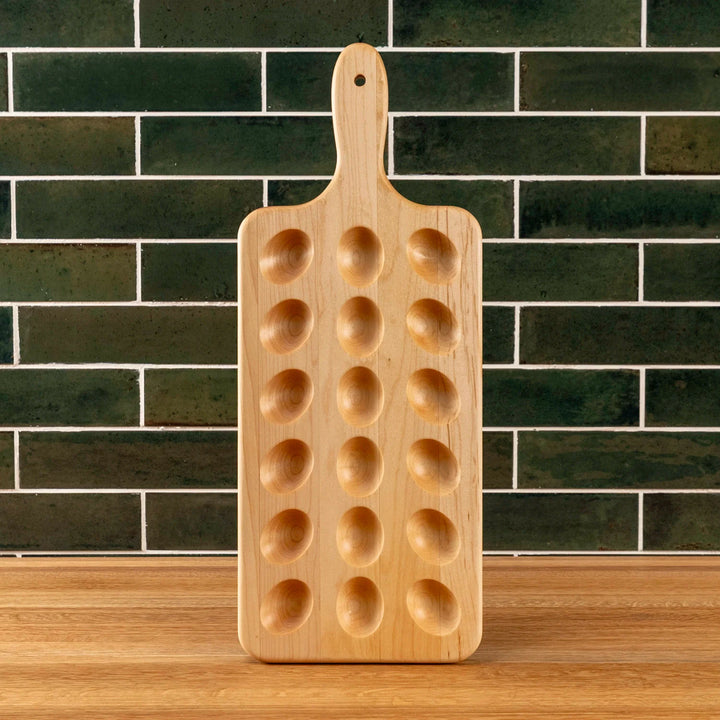 Maple Deviled Egg Tray | 18 egg