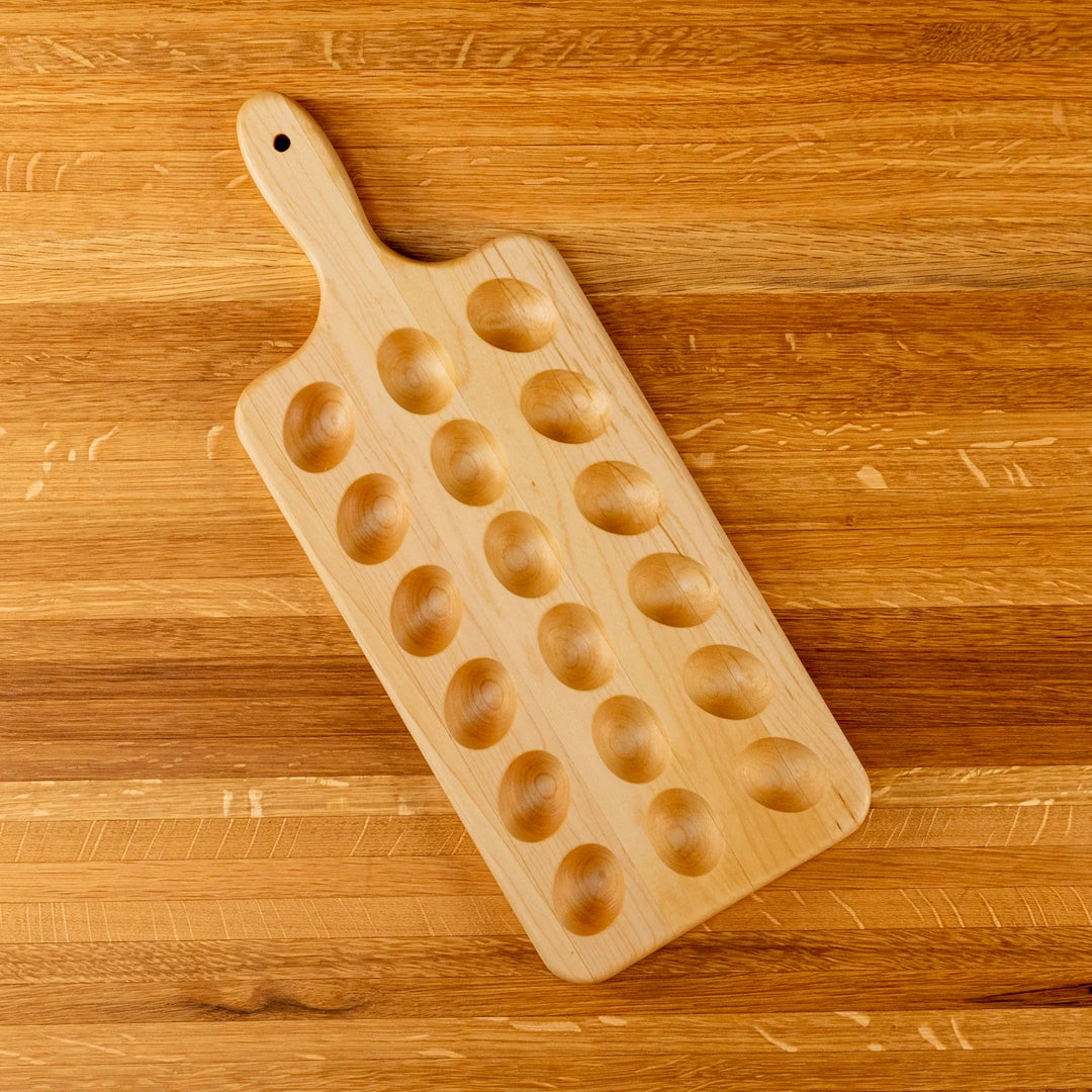 Maple Deviled Egg Tray | 18 egg