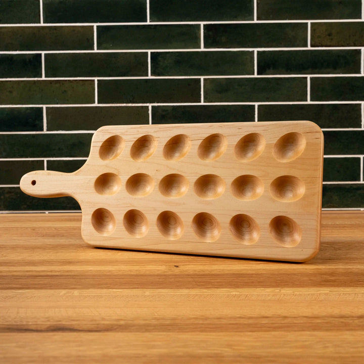 Maple Deviled Egg Tray | 18 egg