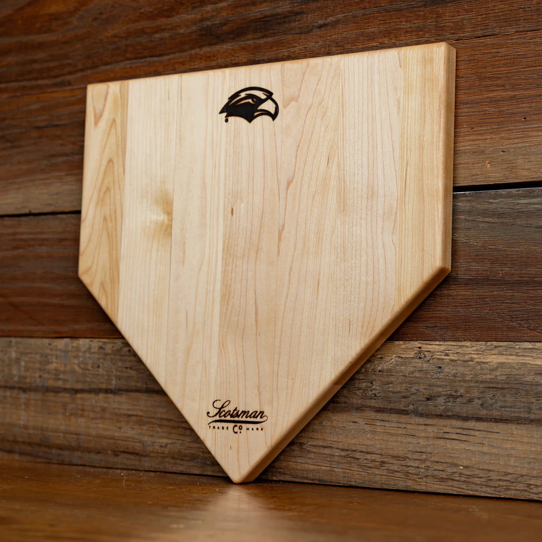 Maple Southern Miss Home Plate Serving Board