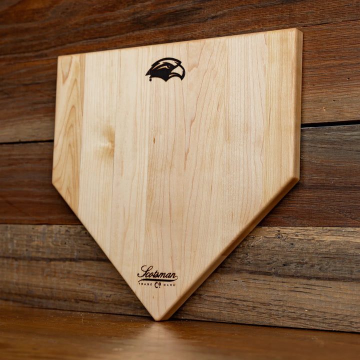 Maple Southern Miss Home Plate Serving Board