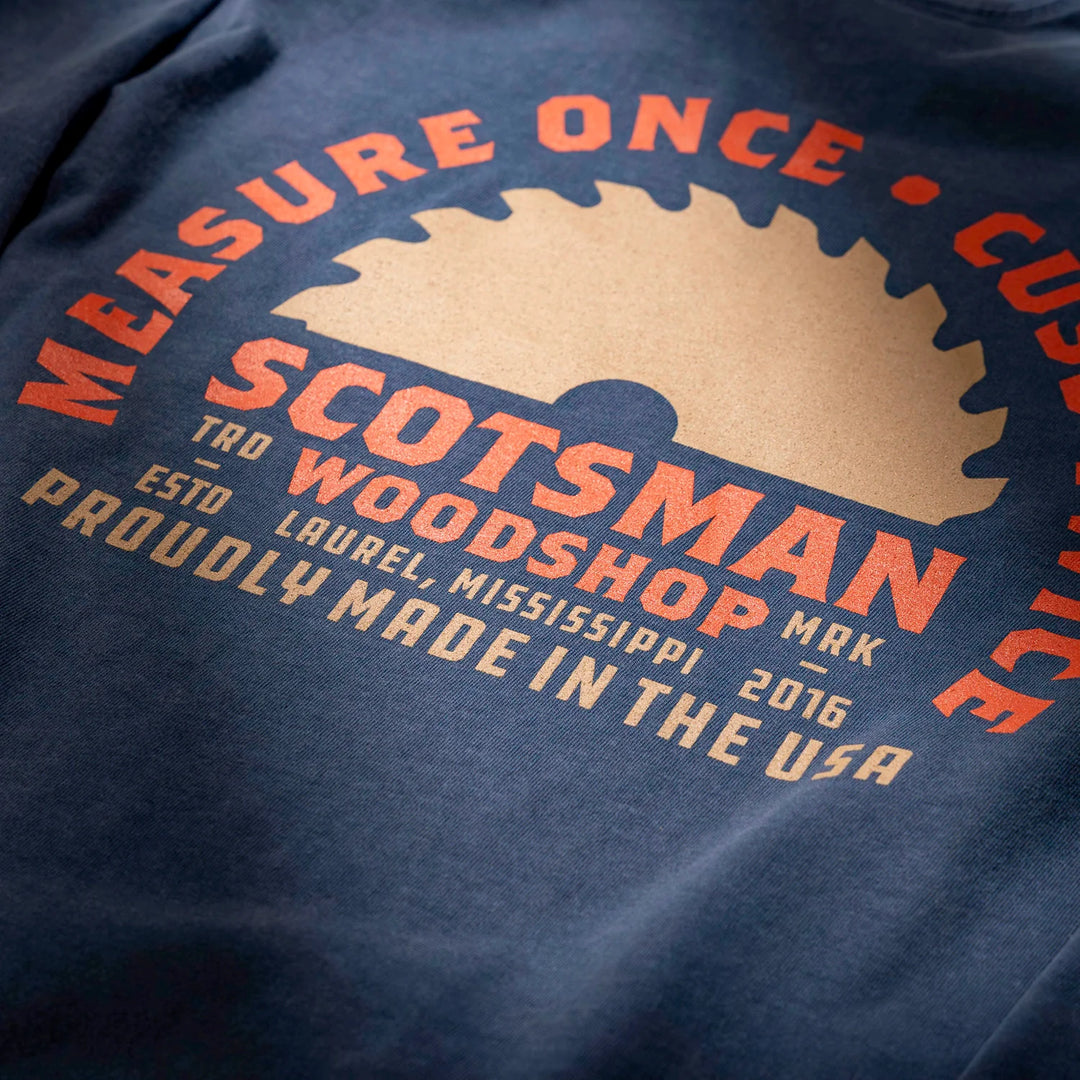 Measure Once Saw Long Sleeve T-Shirt