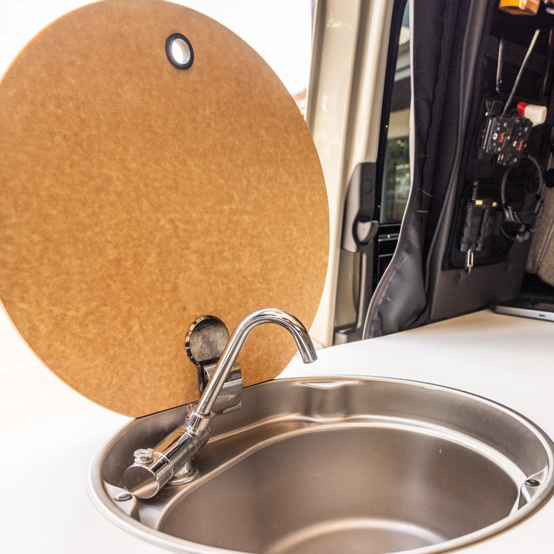 Natural Brown Sink Cover