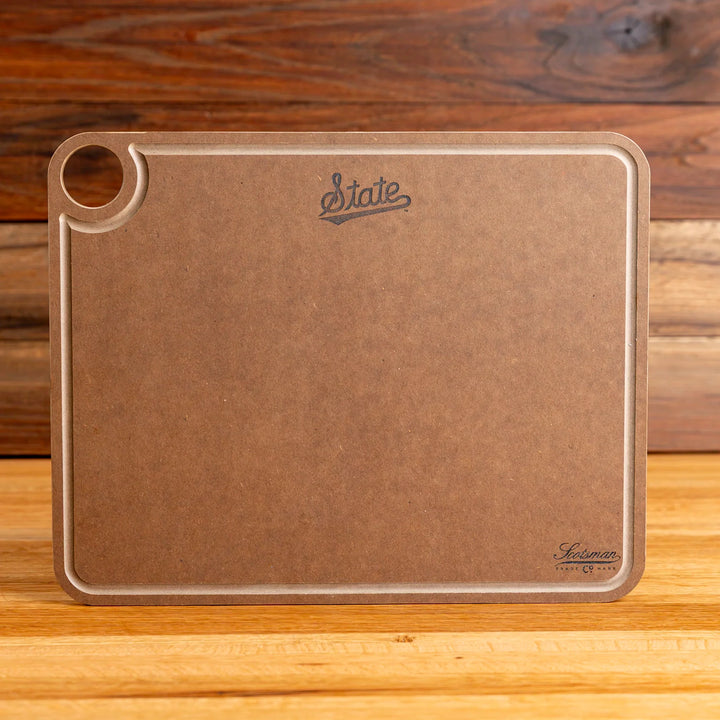Nutmeg Brown Mississippi State Cutting Board | State Script