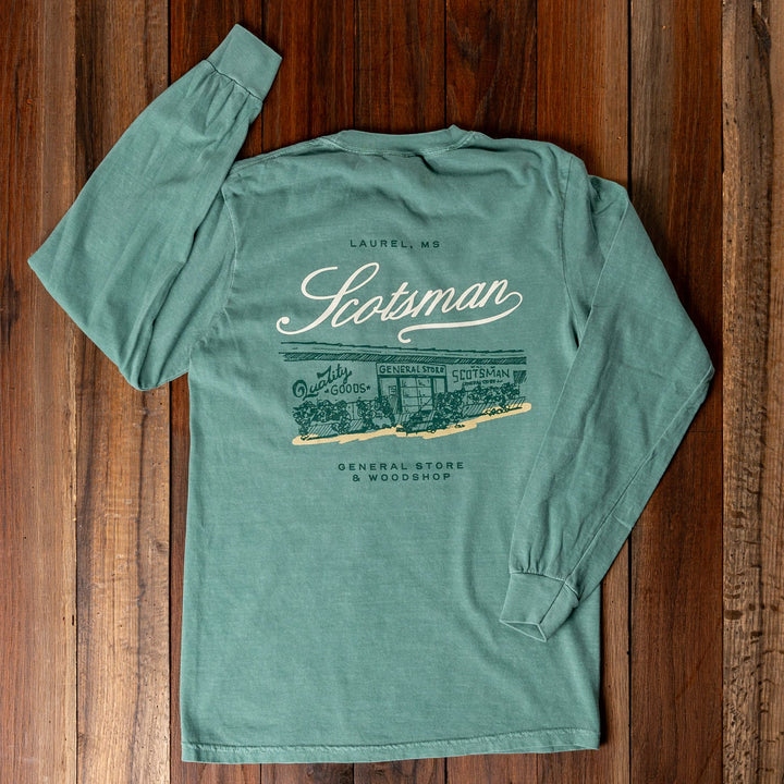 SCo. General Store &amp; Woodshop Long Sleeve T-Shirt