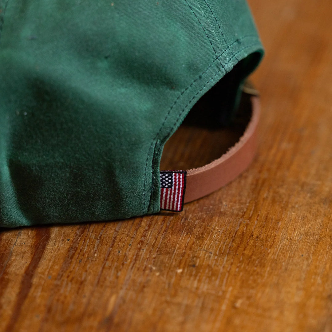 Scotsman Co. Hunter Green Waxed Cotton Cap