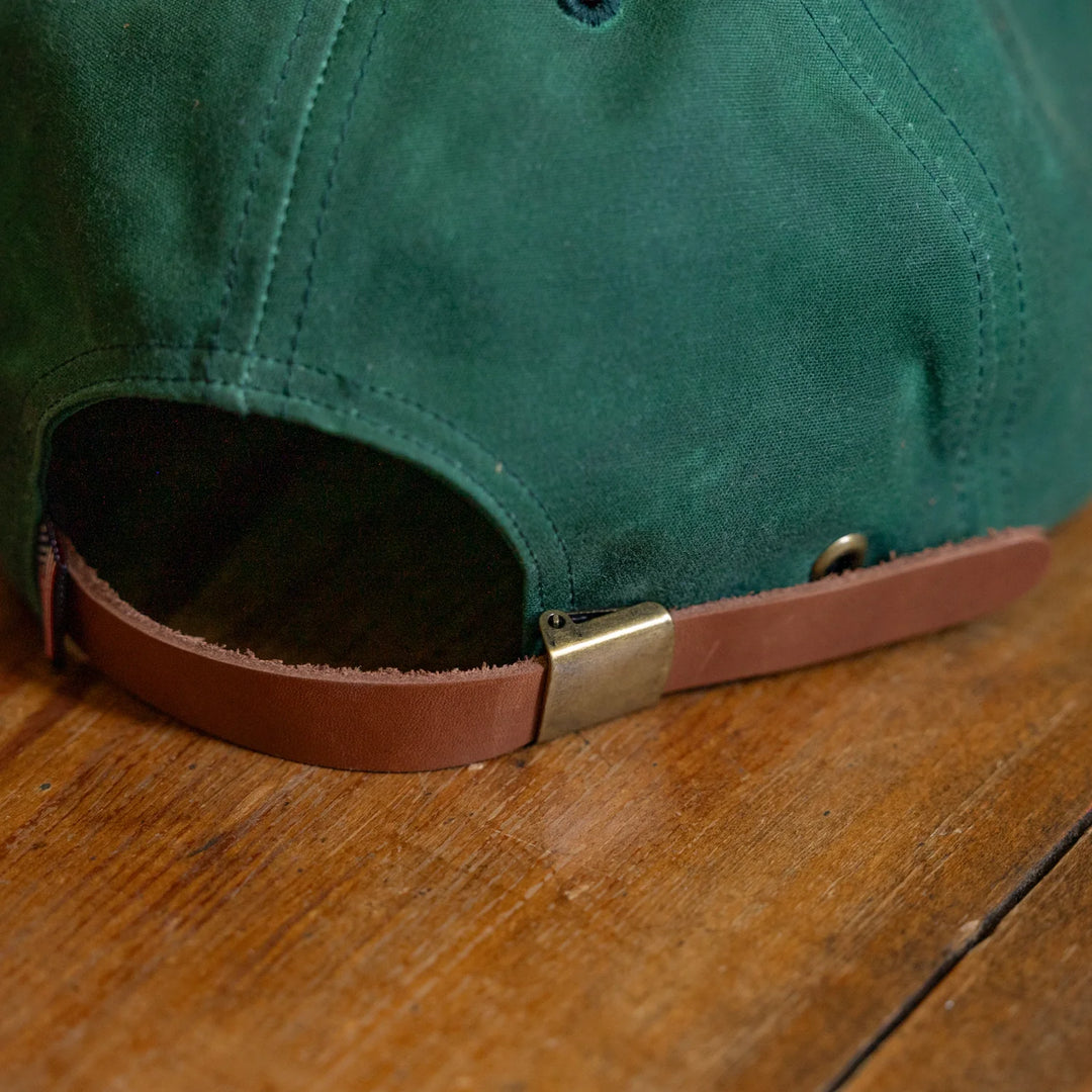 Scotsman Co. Hunter Green Waxed Cotton Cap