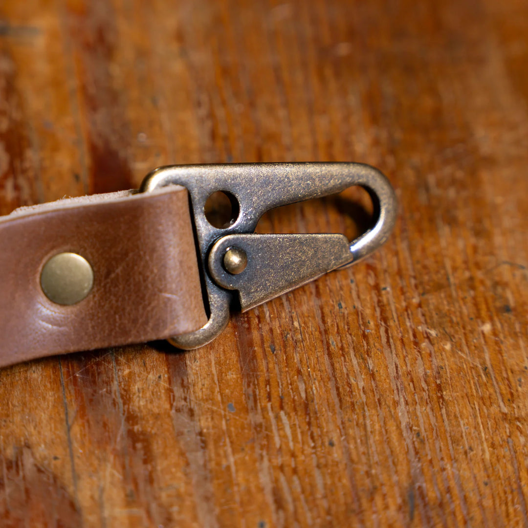 Scotsman Leather Hook Keychain