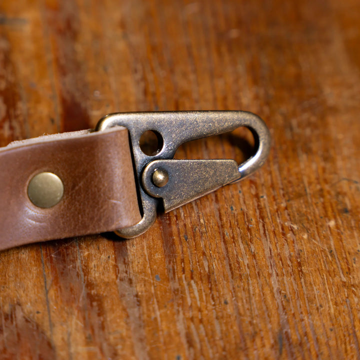 Scotsman Leather Hook Keychain