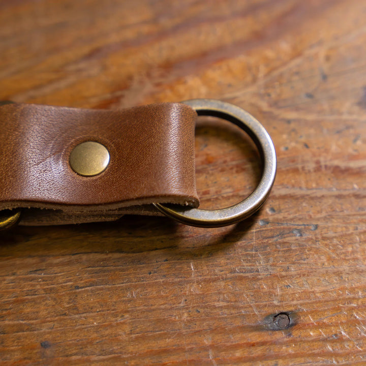 Scotsman Leather Hook Keychain