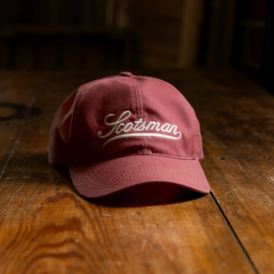 Scotsman Co. Red Waxed Cotton Cap