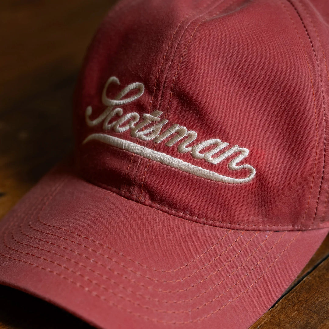 Scotsman Co. Red Waxed Cotton Cap
