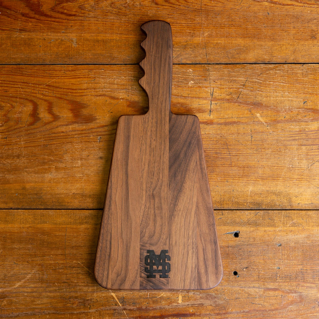 Walnut Cowbell Serving Board