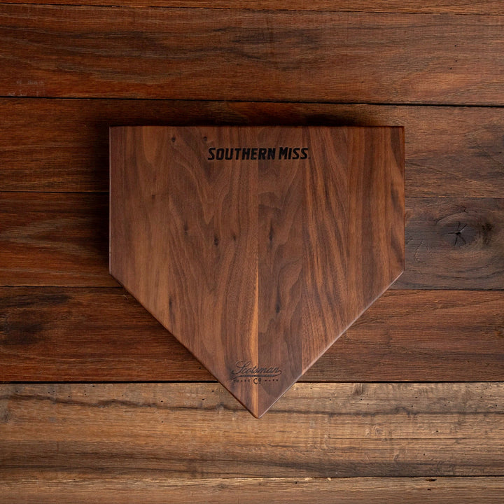Walnut Southern Miss Home Plate Serving Board | Southern Miss