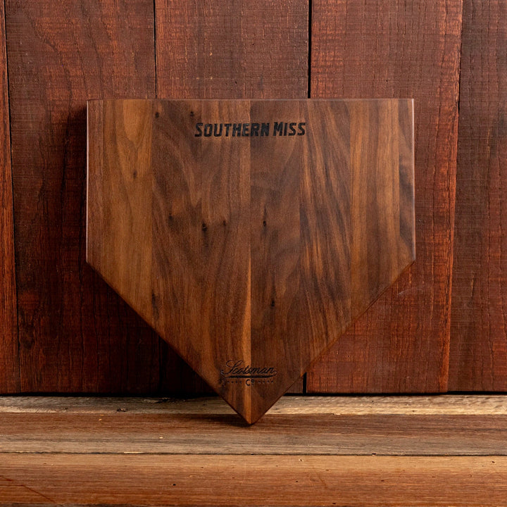 Walnut Southern Miss Home Plate Serving Board | Southern Miss