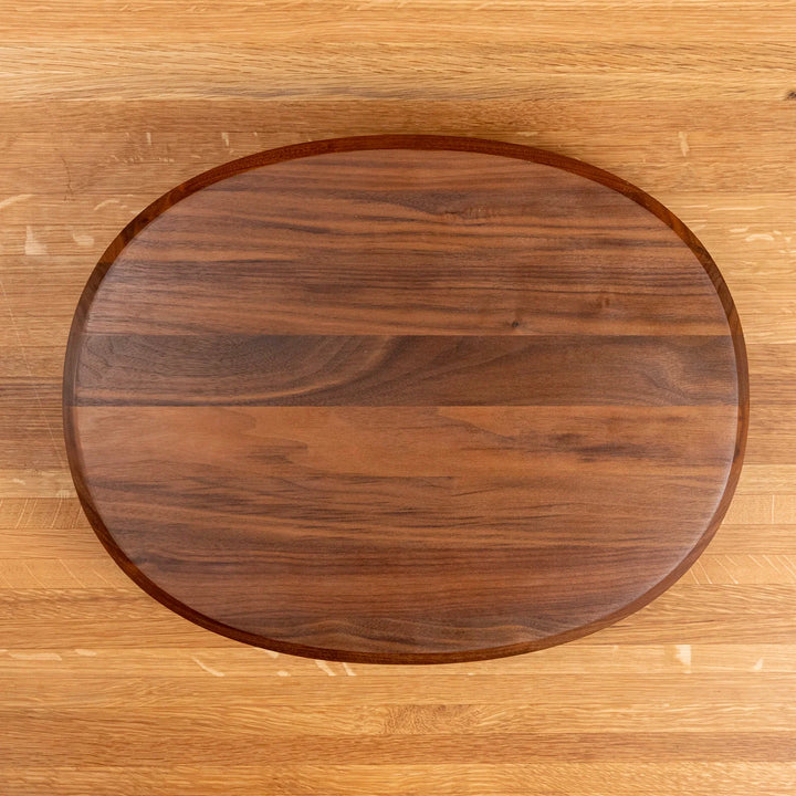 Walnut Oval Carving Board