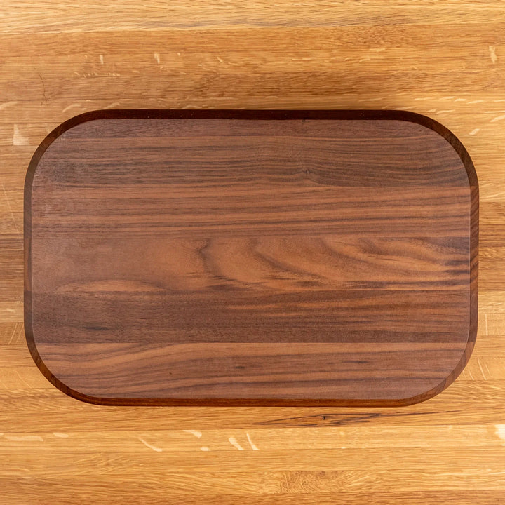 Walnut Rectangle Serving Board with Juice Groove