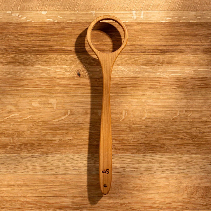 Wooden Dough Whisk -Single
