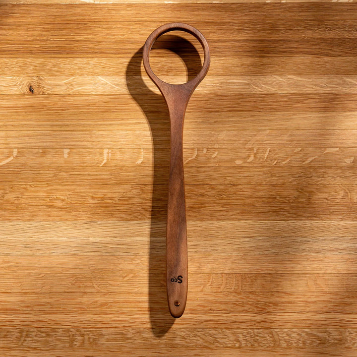 Wooden Dough Whisk -Single